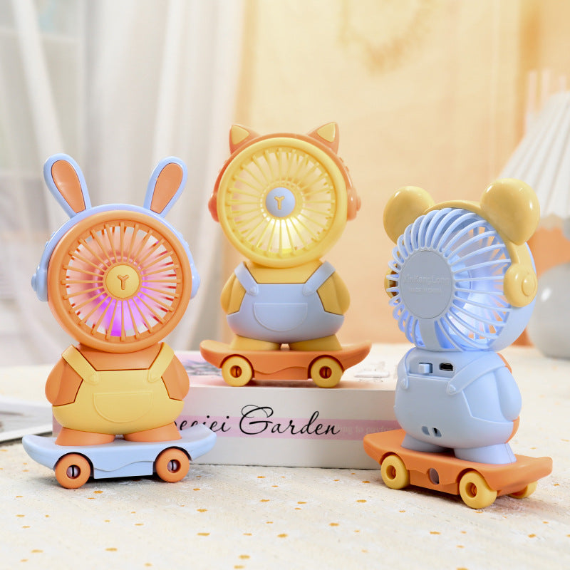 Ladies creative USB desk fan in cute design Kalsten