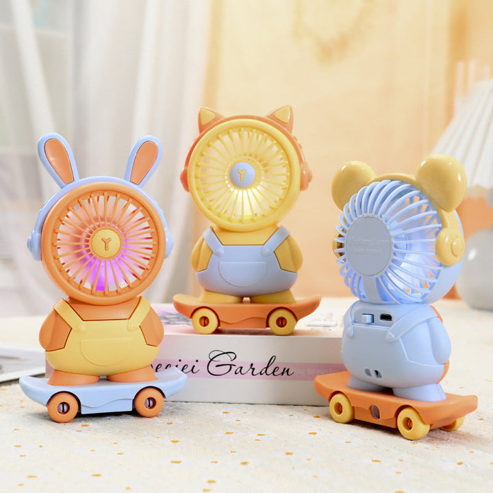 Women Funny Hand Fan in Animal Design Kalsten