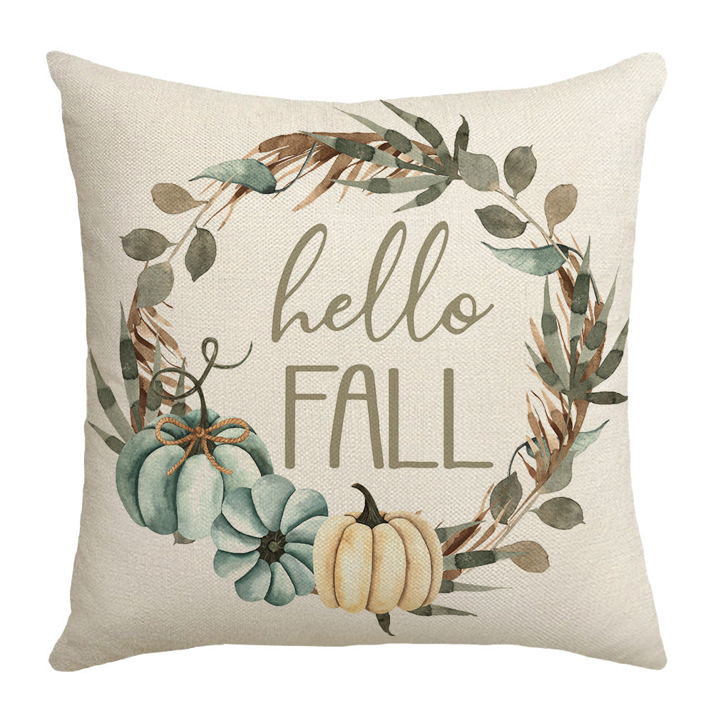 Women Decorative Pillowcase with Stylish Pumpkin Design Kalsten