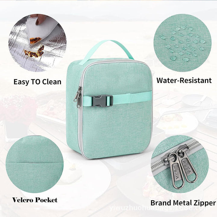 Women's insulated lunch box with practical organizer Kalsten