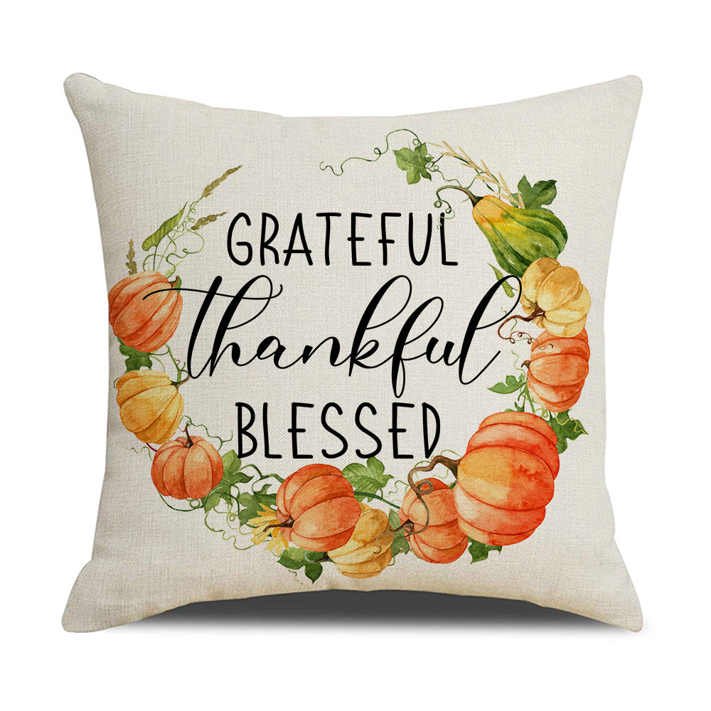 Women's pillowcase with autumn pumpkin design Kalsten