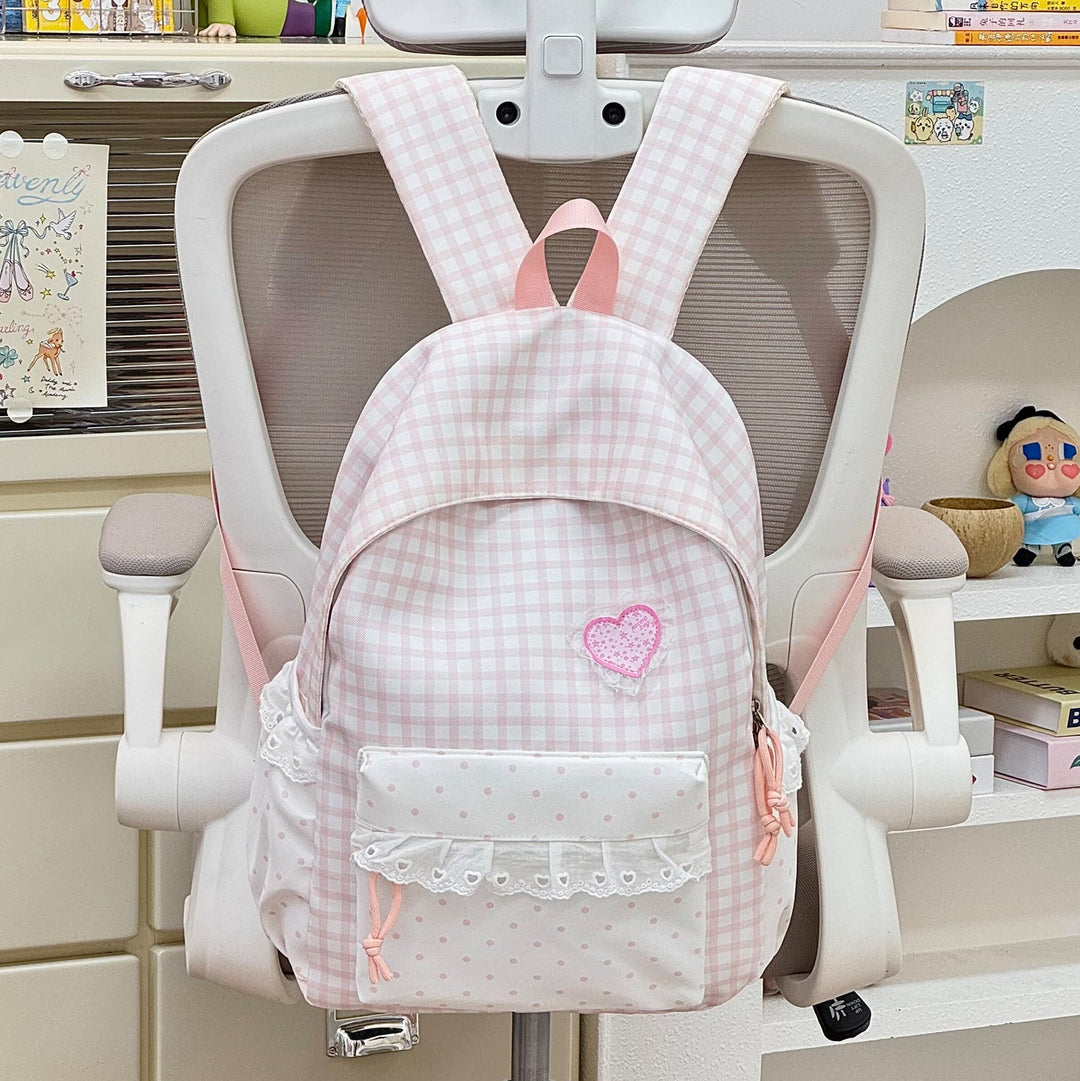Cute Patterned Back-to-School Backpack