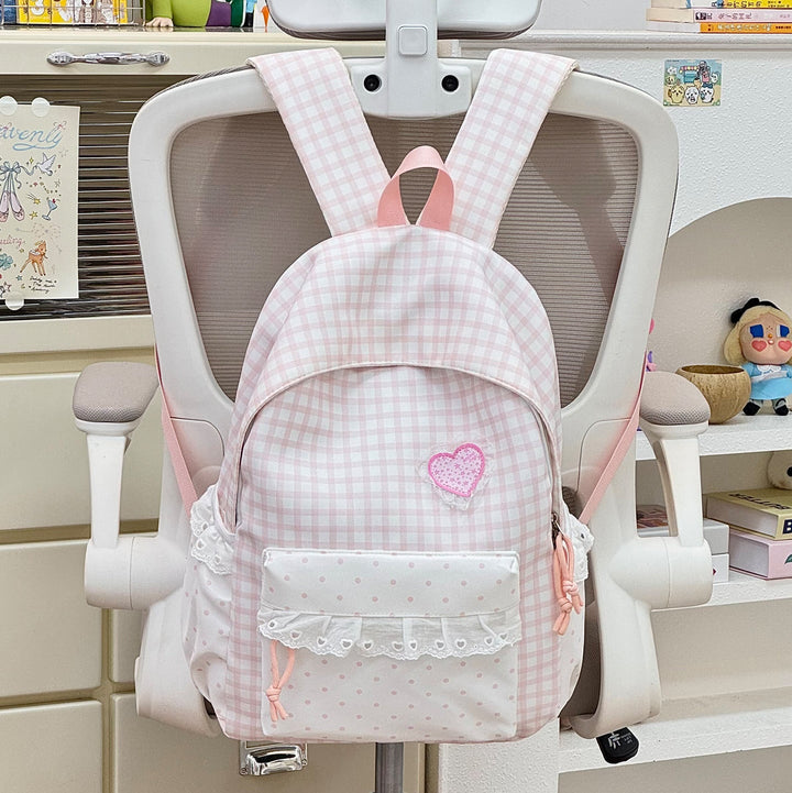 Cute Patterned Back-to-School Backpack