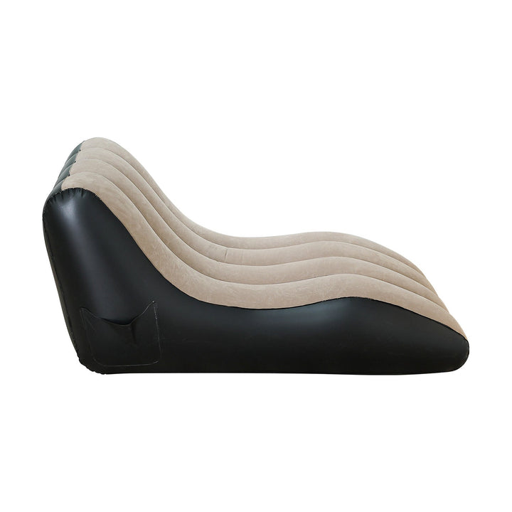 Women Comfortable Inflatable Relax Lounge Chair with Ergonomic Backrest Kalsten