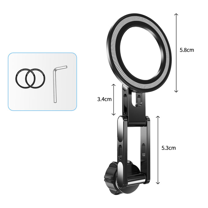 Unisex Ring Light Mount with Flexible Joint Kalsten