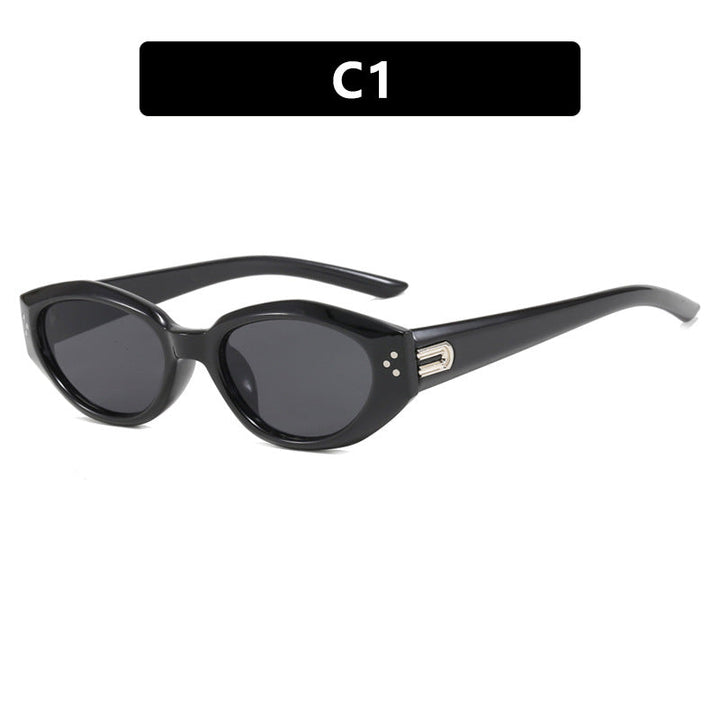 Women Cat-Eye Sunglasses with accentuated transparent frame and UV protection Kalsten