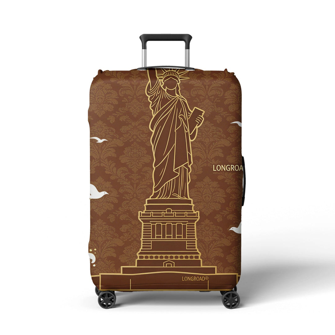 Women's suitcase cover in futuristic design Kalsten