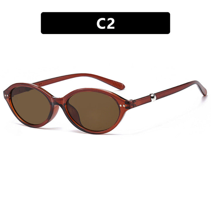 Women trendy sunglasses in oval design with UV protection Kalsten