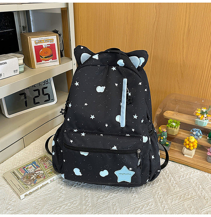 Cute Animal-Eared School Backpack
