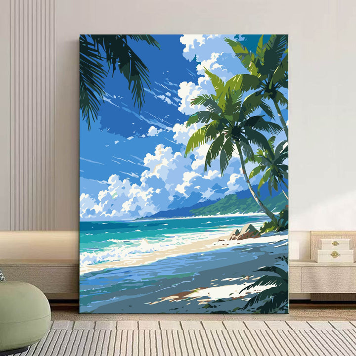 Cozy Cat and Floral-Themed Canvas Art Kalsten
