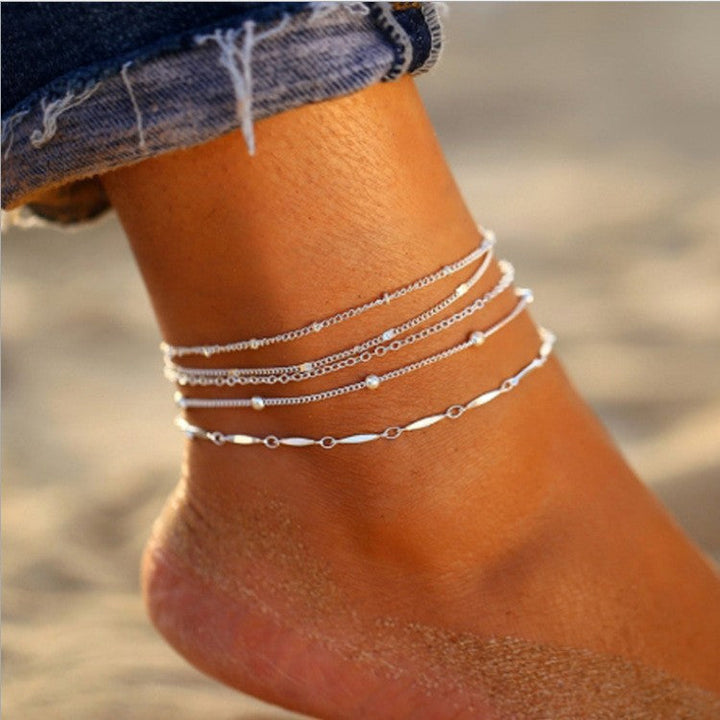 Elegant Double Chain Anklet Kalsten