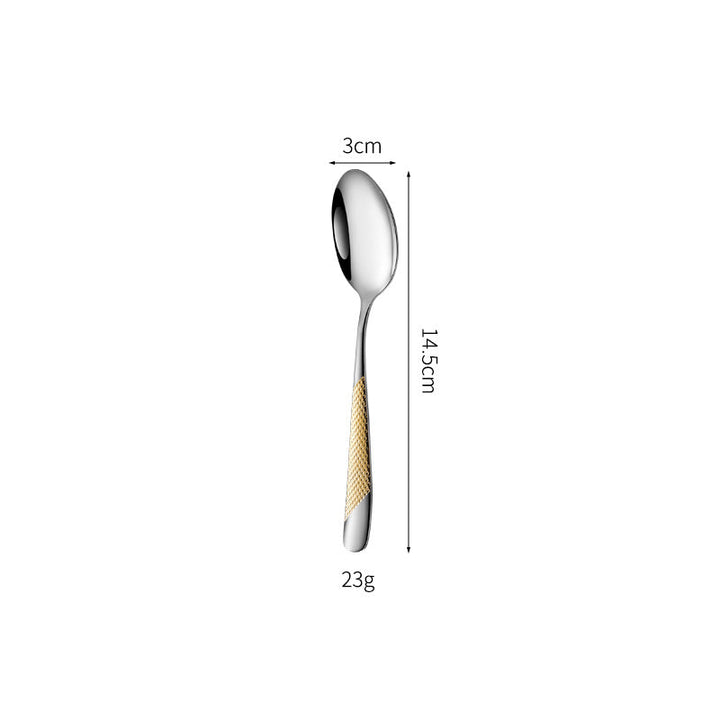 Fine and elegant table knife with non-slip handle Kalsten