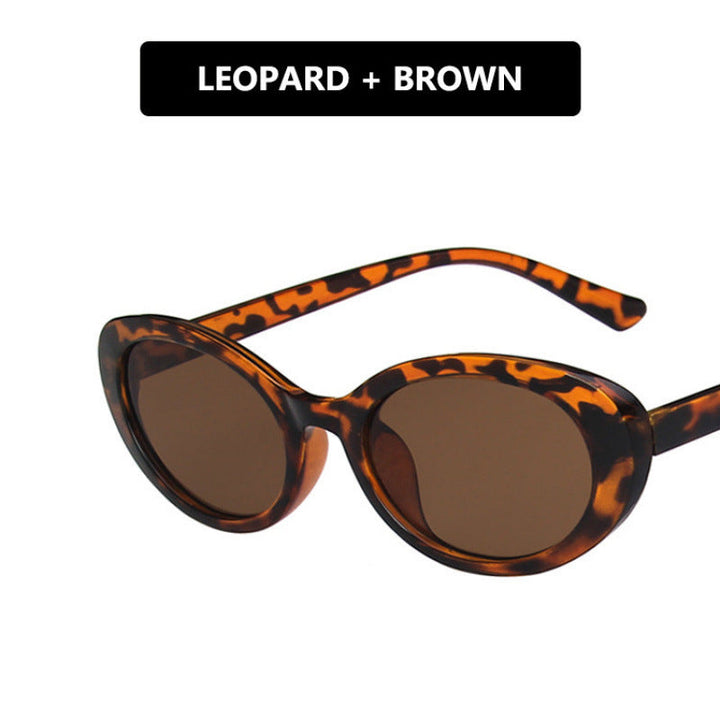 Women's Cat-Eye Sunglasses with Transparent Frame and Gradient Lenses Kalsten