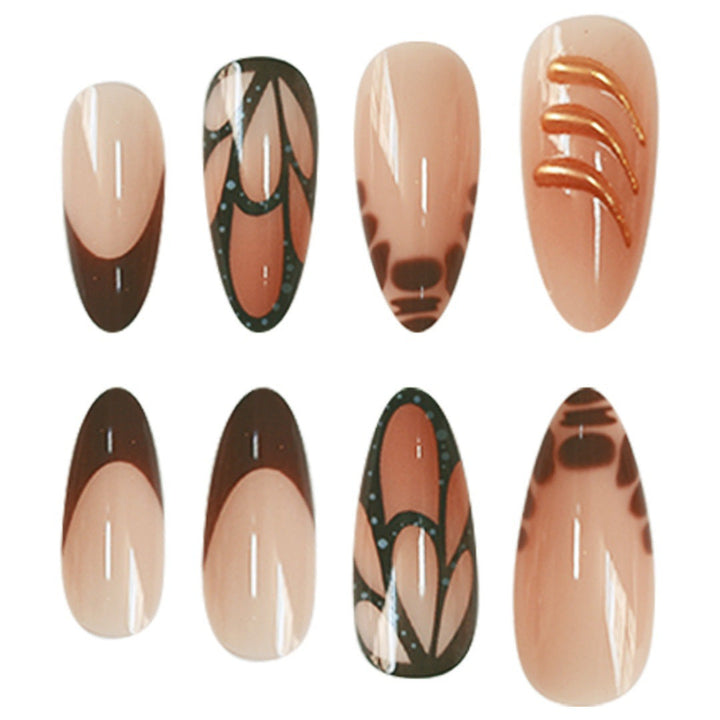 Chic Decorative Press-On Nail Art Kalsten