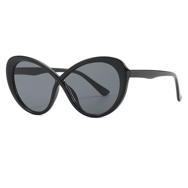 Women Cat-Eye Sunglasses with Mirrored Lenses Kalsten