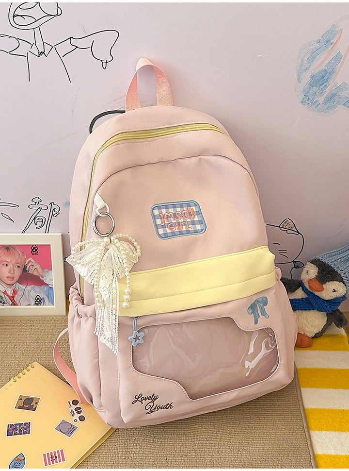 Cute Decorative School Backpack