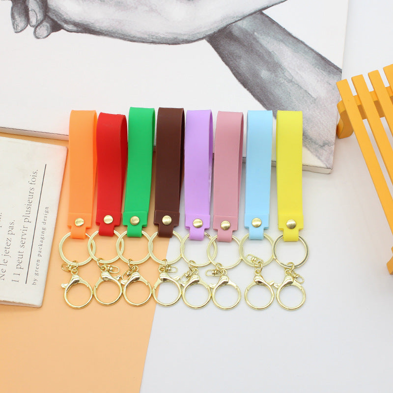 Unisex keychain with motivating lucky saying Kalsten