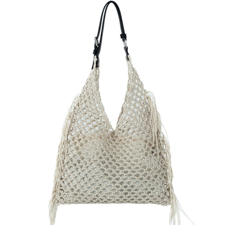Trendy, Handcrafted Mesh Handbag Kalsten
