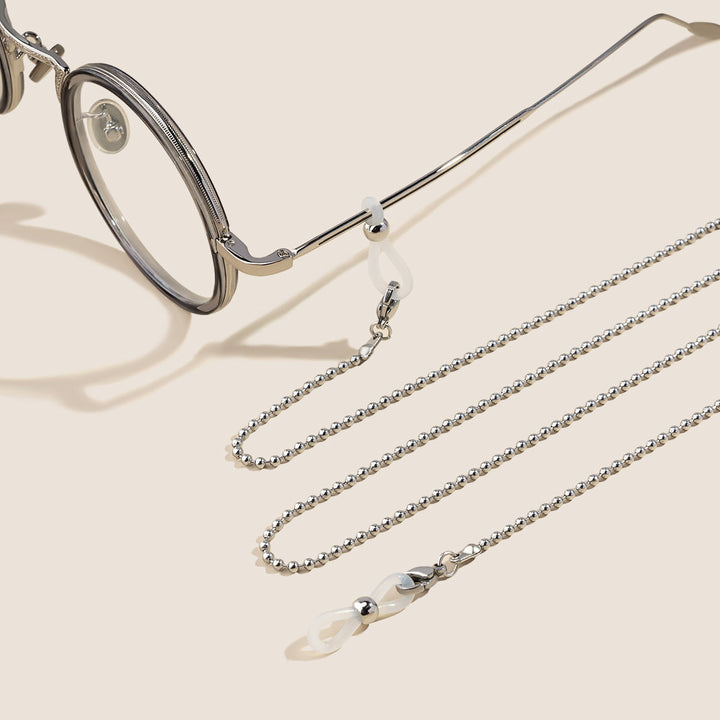 Chic Crystal-Linked Eyewear Chain Kalsten