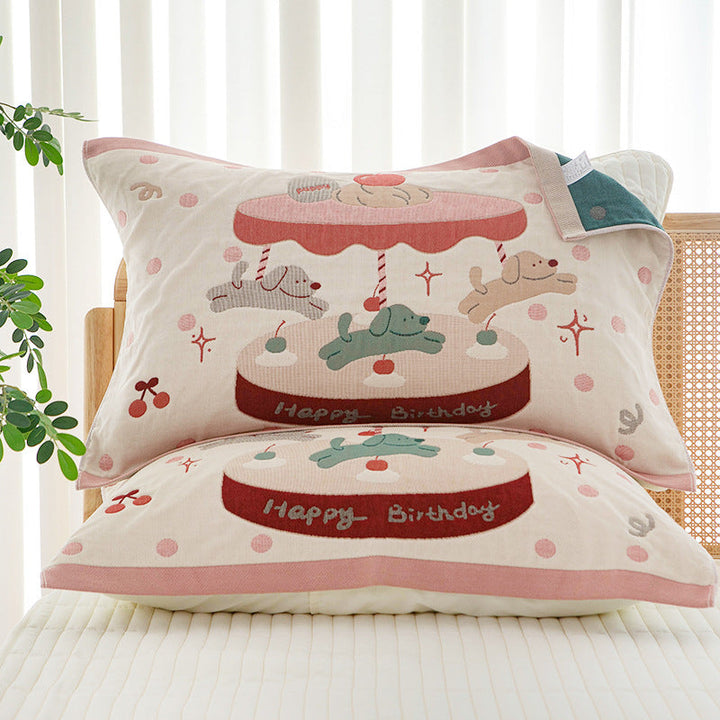 Women's cushion covers with cheerful patchwork design Kalsten