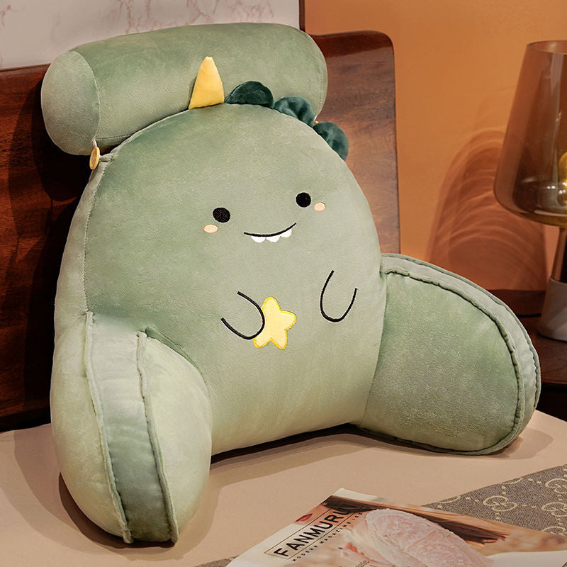 Cozy back support pillow with bear motifs Kalsten