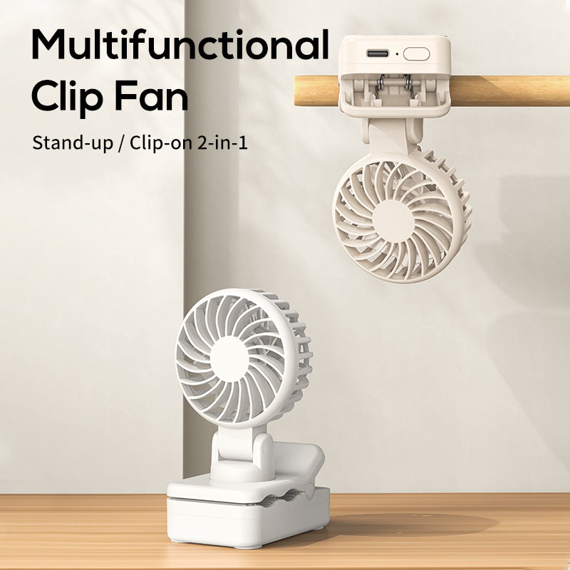 Women's portable clip fan with adjustable tilt angle Kalsten