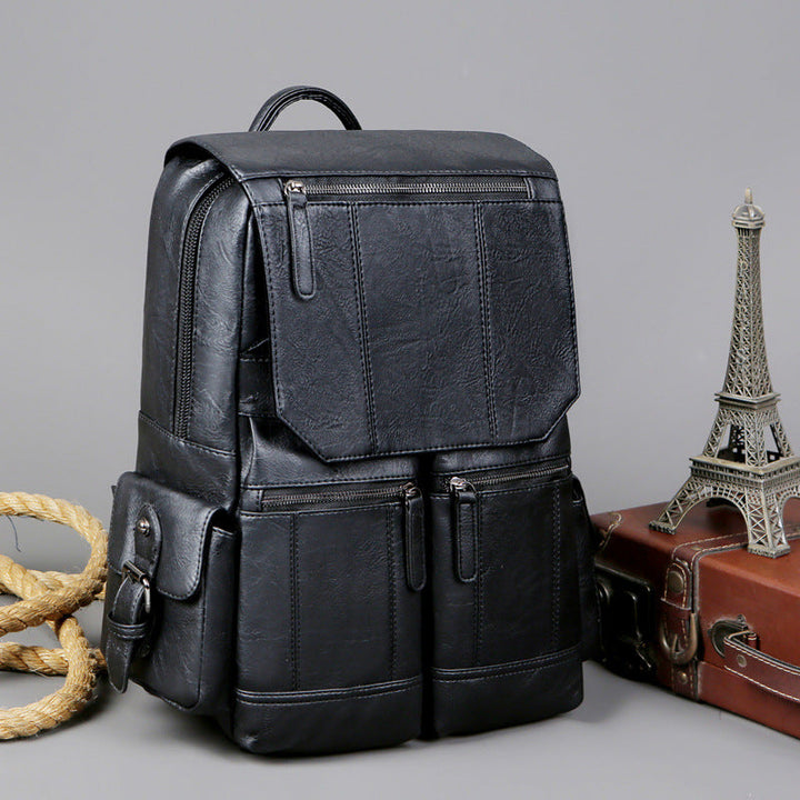 Vintage Leather Backpack Kalsten