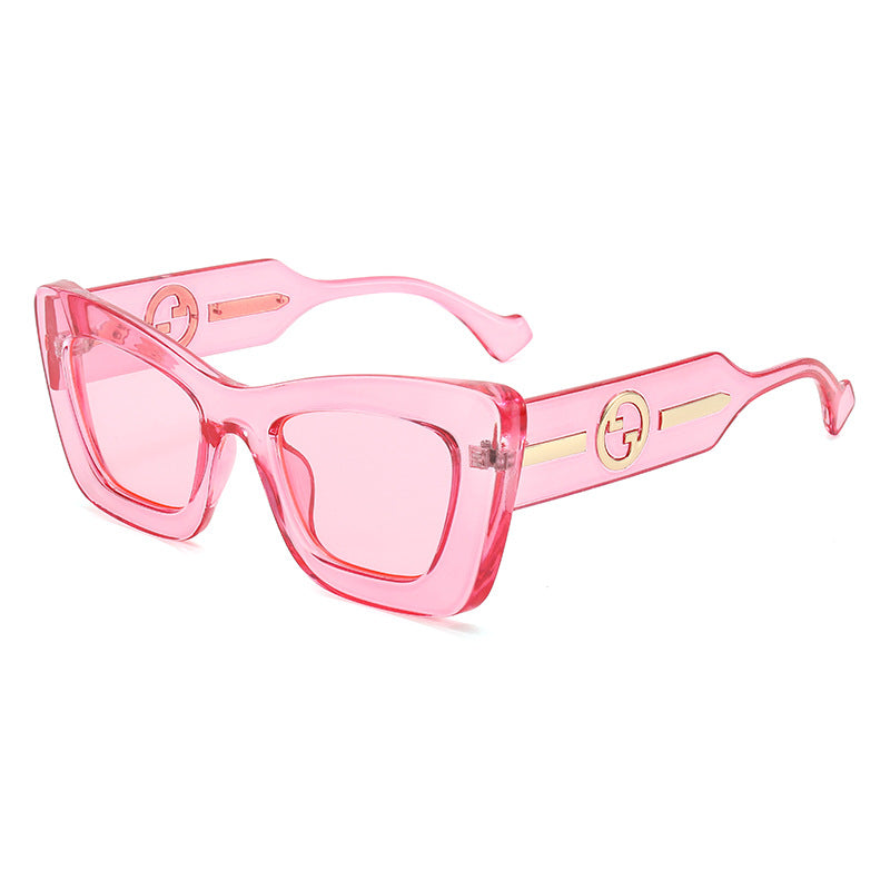 Women's designer sunglasses with distinctive geometric frame and high-quality craftsmanship Kalsten