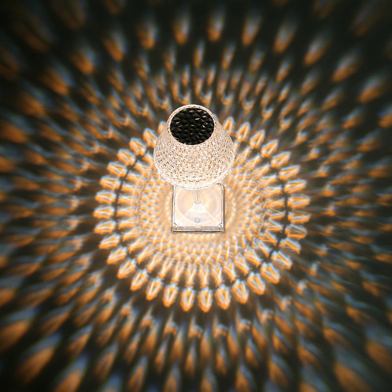 Liesbeth Crystal Lamp – Luxury Table Lamp with USB Charging Function Kalsten