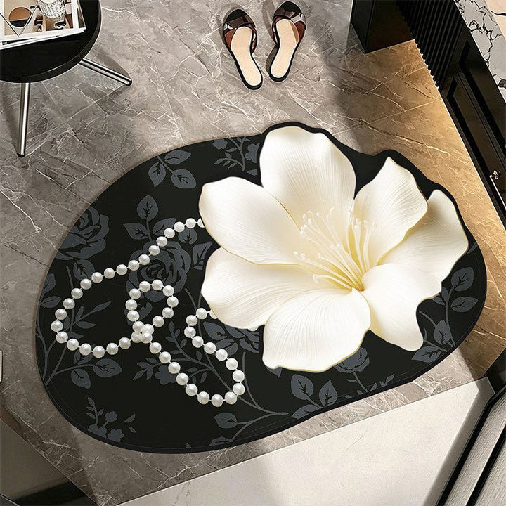 Ornate Floral Area Rug