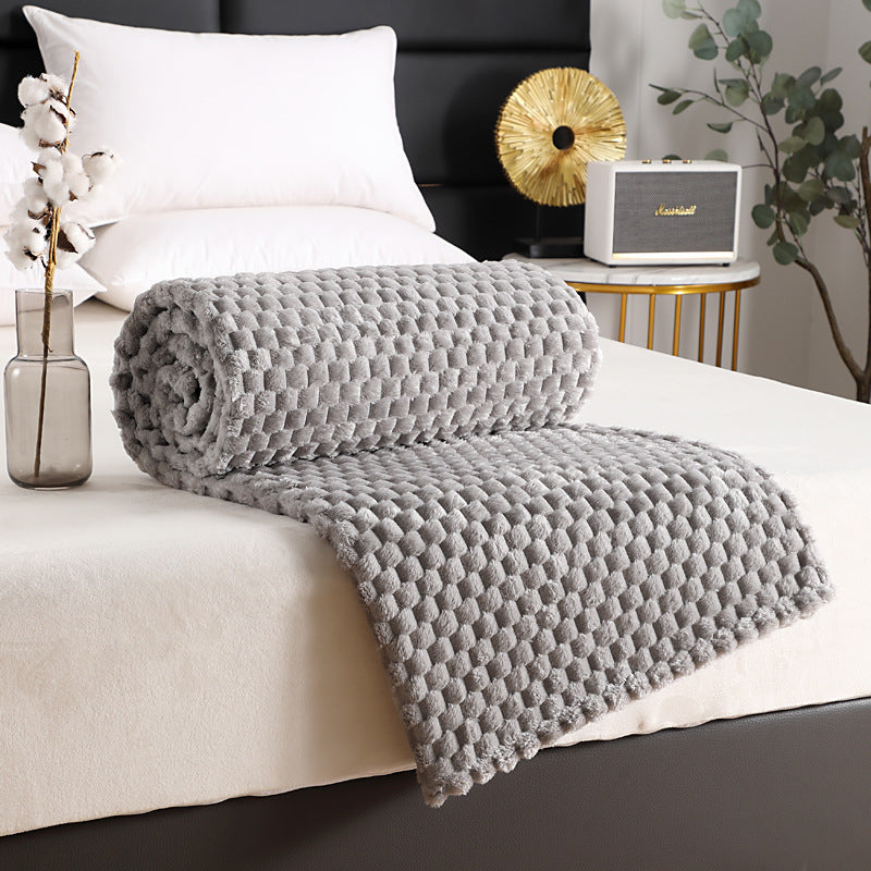 Women Soft and Cozy Plaid Blanket Kalsten