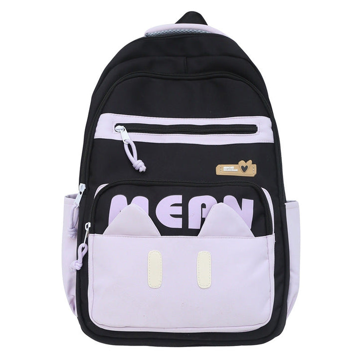 Cute Cat Ears School Backpack Kalsten
