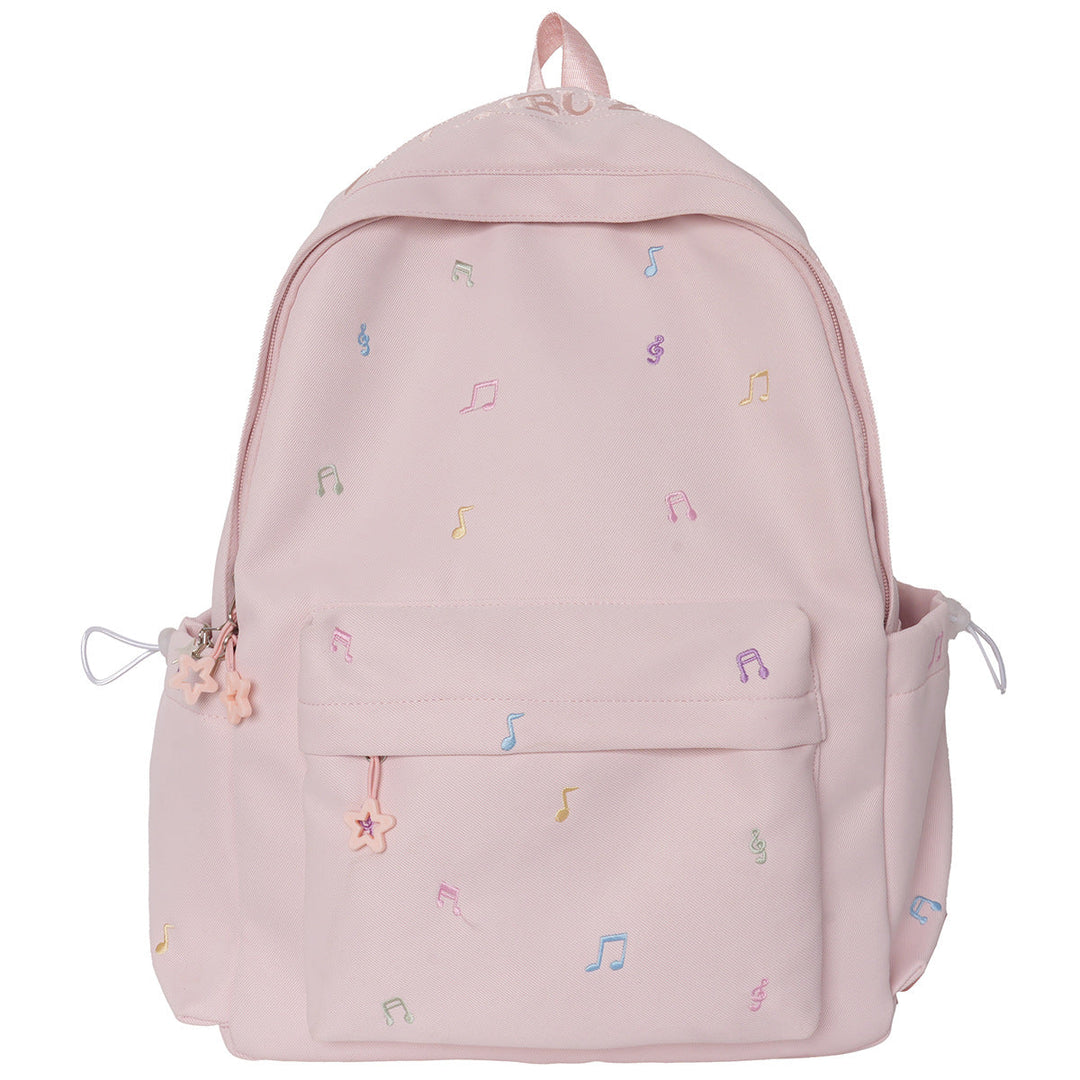 Musical-Themed Casual Backpack kalsten