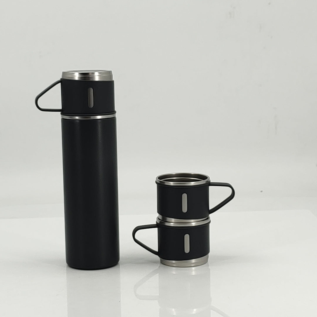 Ladies insulated bottle with integrated cups Kalsten
