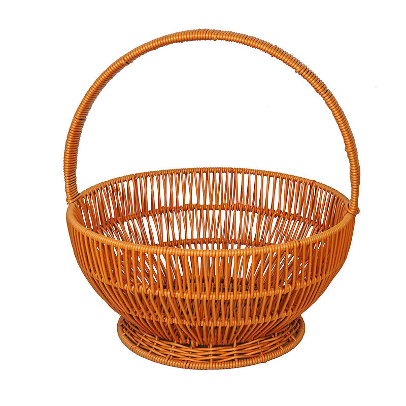 Women Handcrafted Basket with Handle Kalsten