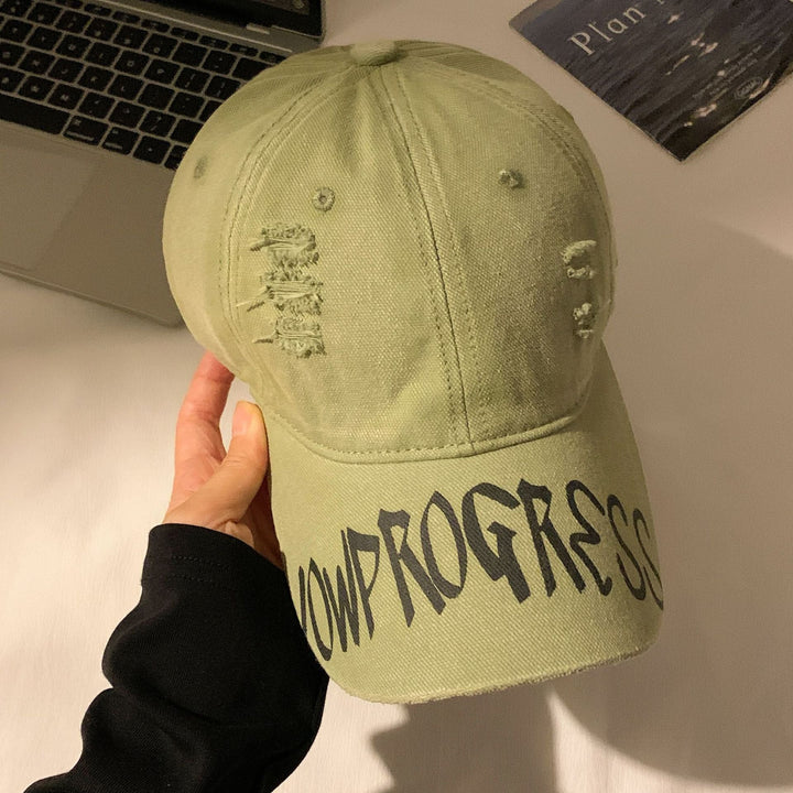 Women's Distressed Cotton Baseball Cap Kalsten 1784188446