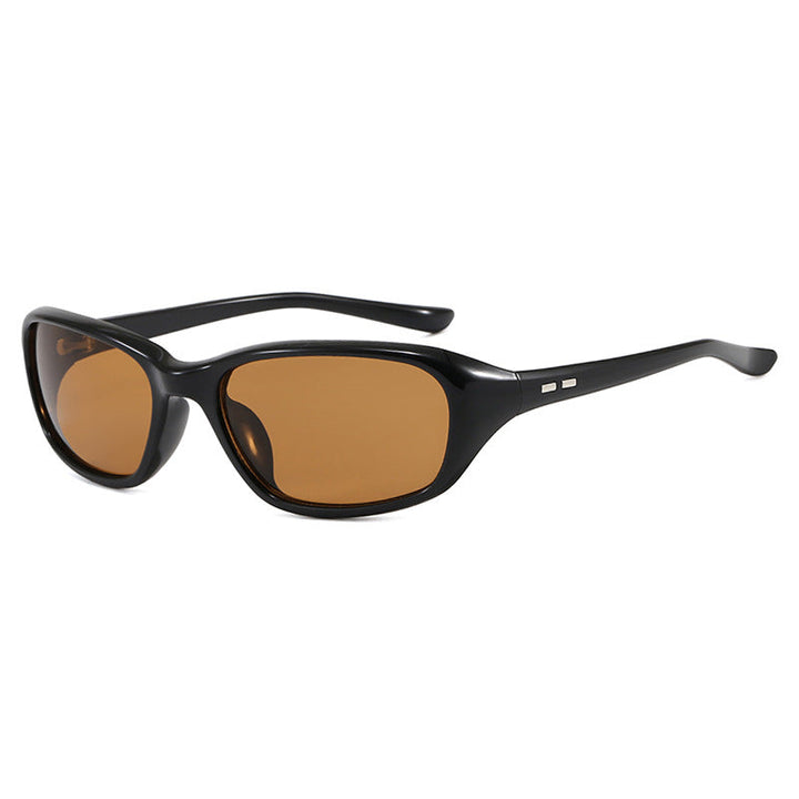 Women's sporty sunglasses with wide, ergonomic frame Kalsten