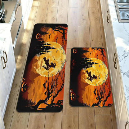Floral Pattern Kitchen Comfort Mat Set Acalora