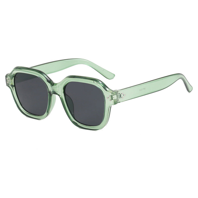 Ladies fashionable square sunglasses with mirrored lenses Kalsten