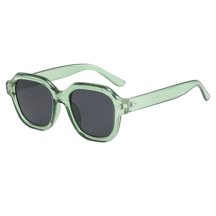 Ladies fashionable square sunglasses with mirrored lenses Kalsten