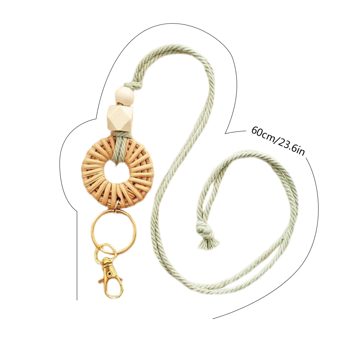 Macrame Keychain Holder Acalora