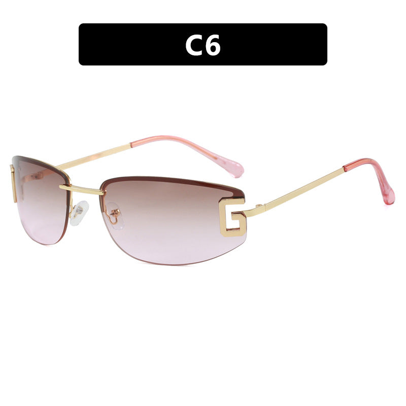 Women futuristic sunglasses with sporty design and UV protection Kalsten