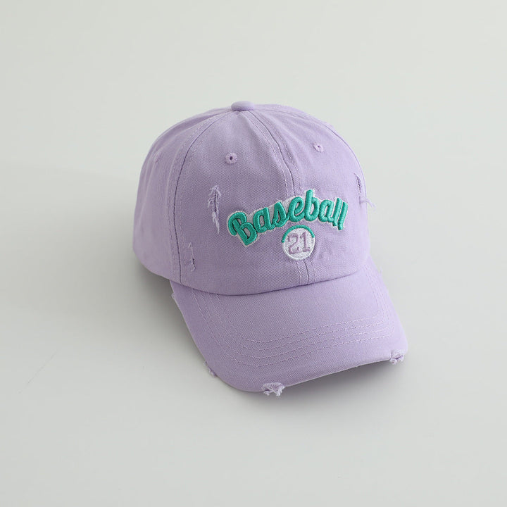 Men's Distressed Cotton Baseball Cap Kalsten