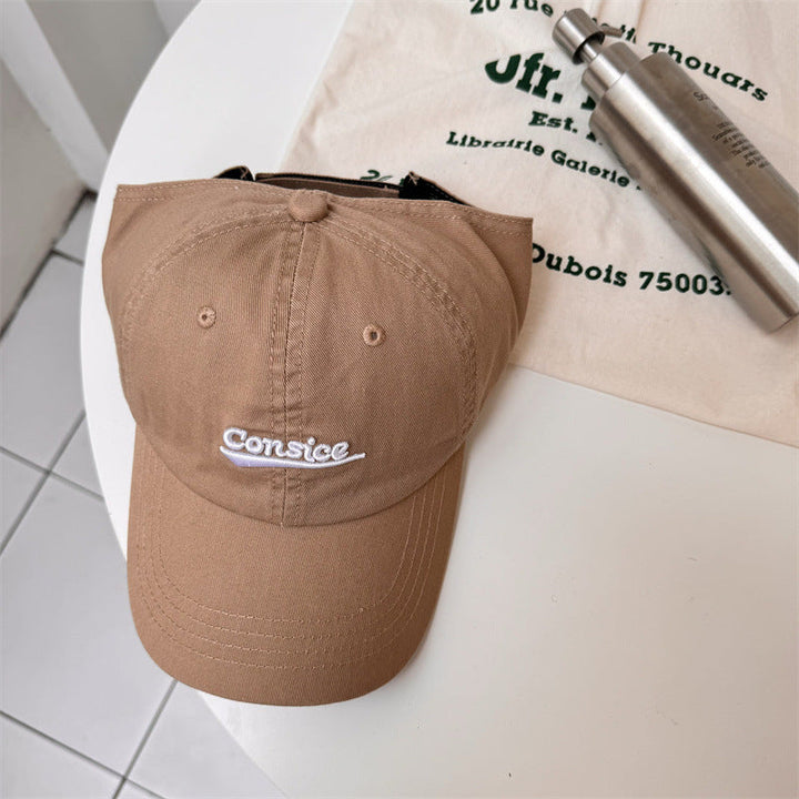 Unisex Casual Embroidered Cotton Cap Kalsten