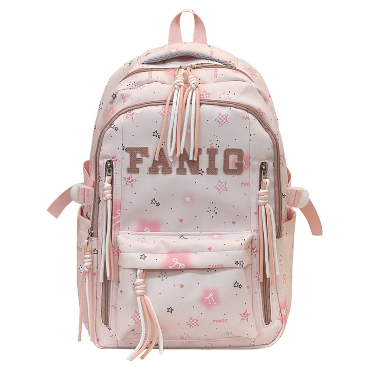 Cosmic Print Multi-Functional School Backpack Kalsten