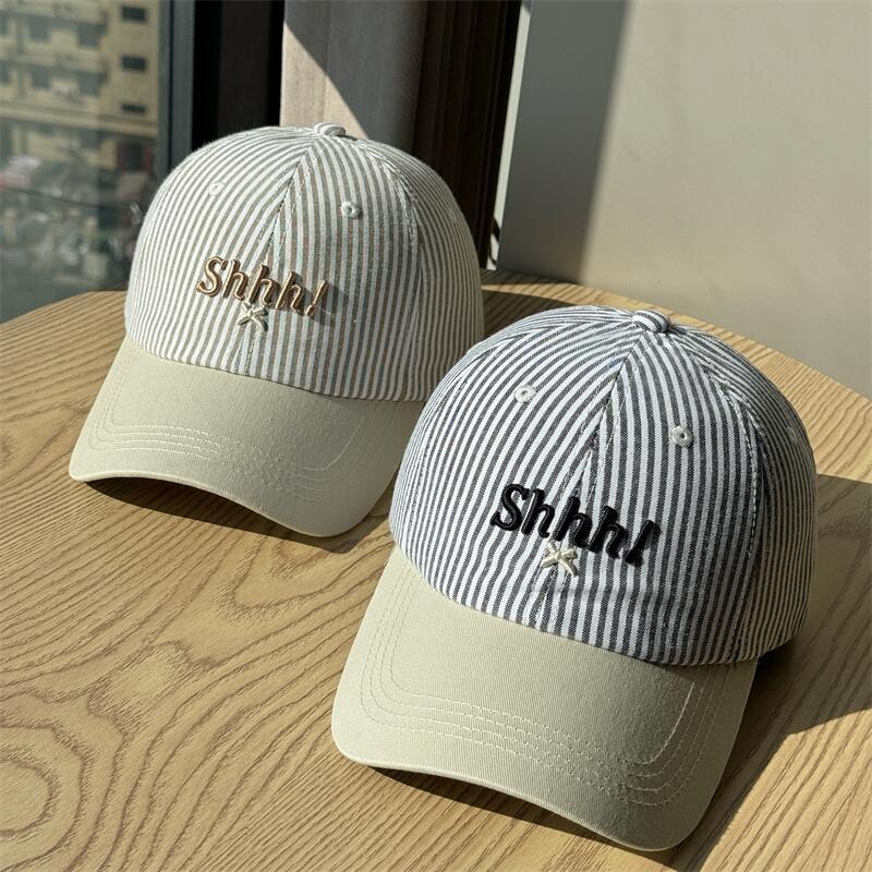 Women's Casual Striped Graphic Cap Kalsten