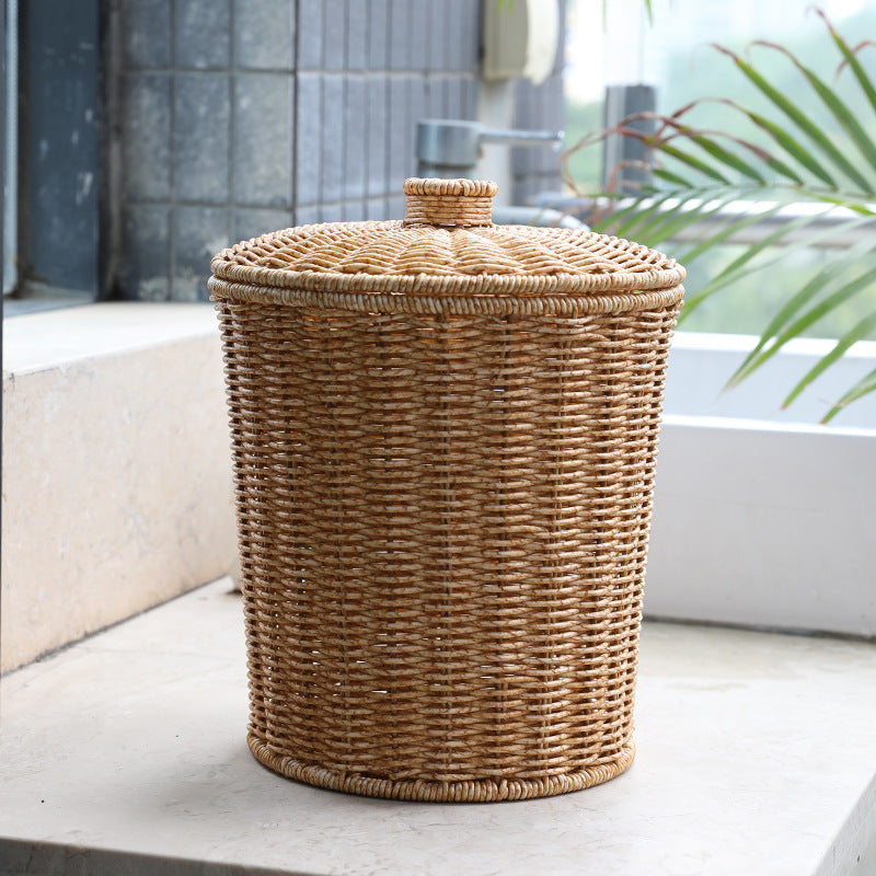 Unisex Round Laundry Storage with Sturdy Woven Kalsten