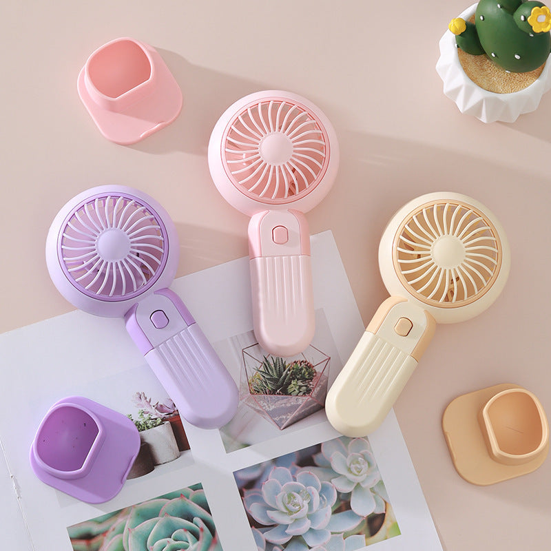 Women Portable Hand Fan with Flexible Speed Control Kalsten