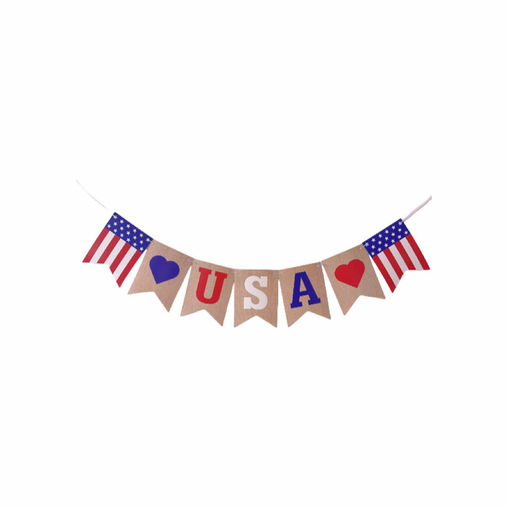 Unisex multi-piece party decoration set with paper fans pom poms bunting garland Kalsten