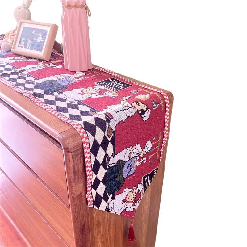 Festive Holiday-Themed Table Runner
